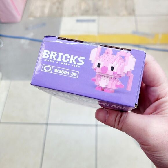 Brand New Stitch Pink Angel Bricks Lego Figure - Picture 2 of 5